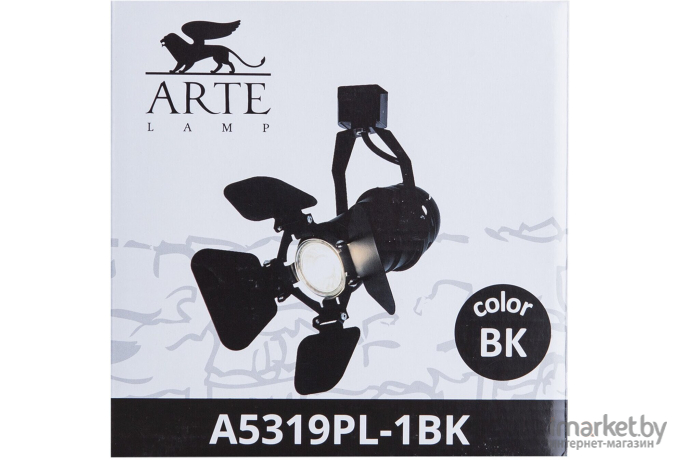 Светильник на шине ARTE Lamp A5319PL-1BK