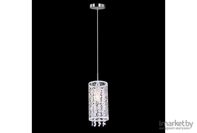 Потолочный подвесной светильник Eurosvet Подвесной светильник с хрусталем 1181/1 хром