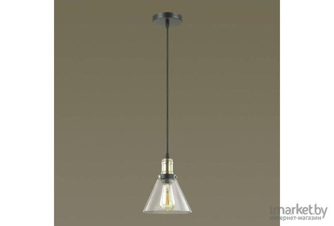 Потолочный подвесной светильник LUMION 3682/1 LN18 220 античная бронза/стекло Подвес E27 60W 220V KIT