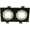 Встраиваемый светильник Elektrostandard Точечный светильник 1051/2 BK черный