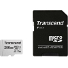 Карта памяти Transcend microSD 256GB microSDXC Class 10 UHS-I U3 V30 A1 + SD адаптер [TS256GUSD300S-A]