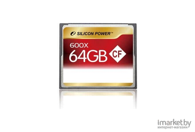 Карта памяти Silicon-Power CF 64GB 600X [SP064GBCFC600V10]