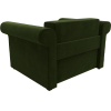 Кресло-кровать Лига Диванов Берли микровельвет зеленый (101283)
