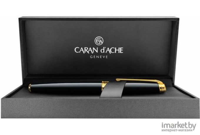 Ручка шариковая Carandache Leman lacquered GP коробка Black [4789.282]