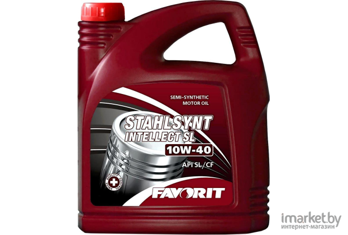 Моторное масло Favorit Stahlsynt Intellect SL 10W40 SL/CF 5л [54308]