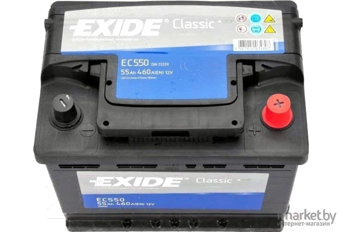Аккумулятор Exide Classic EC550 55 А/ч