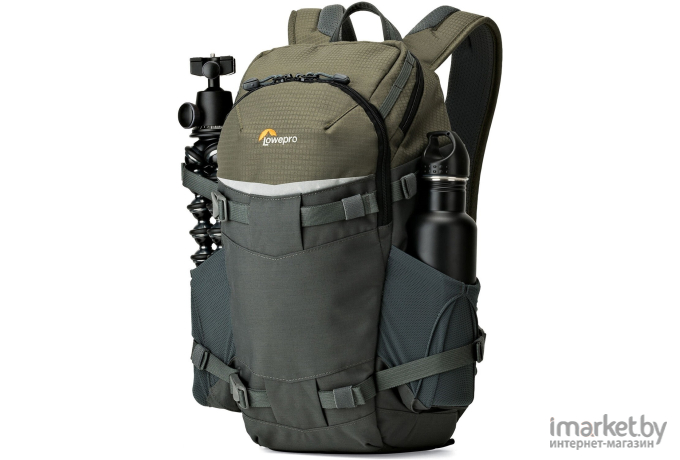 Рюкзак для фотоаппарата Lowepro Flipside Trek BP 250 AW Grey/Dark Green [LP37014-PWW]