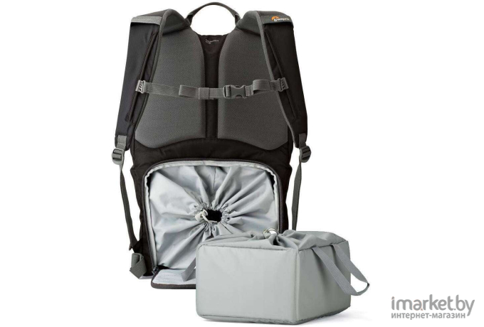 Рюкзак для фотоаппарата Lowepro Photo Hatchback BP 150 AW II Black/Grey [LP36955-PWW]
