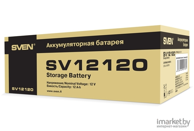 Аккумулятор для ИБП Sven 12V12Ah [SV-0222012]
