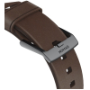 Сменный ремешок Nomad Modern Strap для Watch 44mm/42mm Black Hardware/Rustic Brown Leather [NM1A4RBM00]