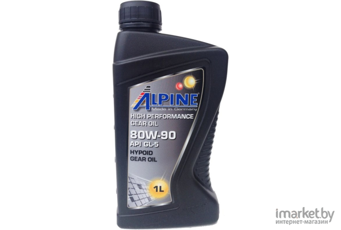 Трансмиссионное масло Alpine Gear Oil 80W90 GL-5  1л [0100701]