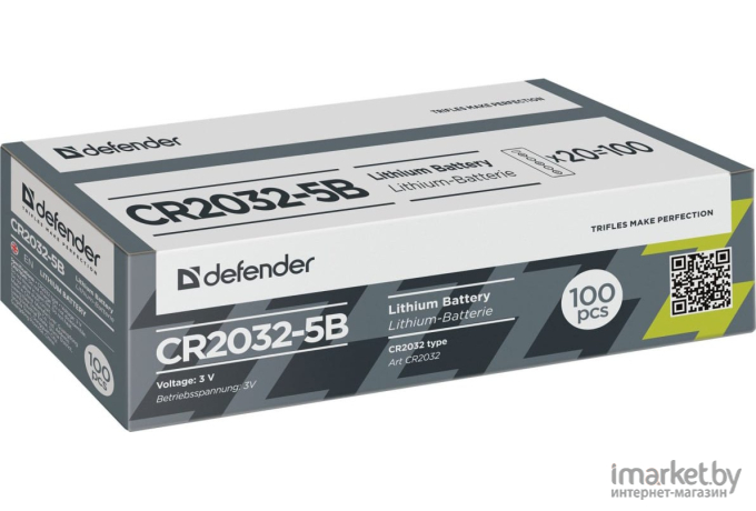 Батарейка Defender в блистере 5 шт [CR2032-5B]