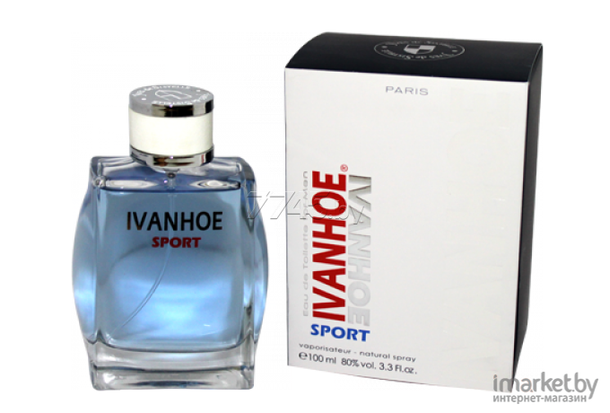 Туалетная вода Paris Bleu Parfums Ivanhoe Sport 100мл