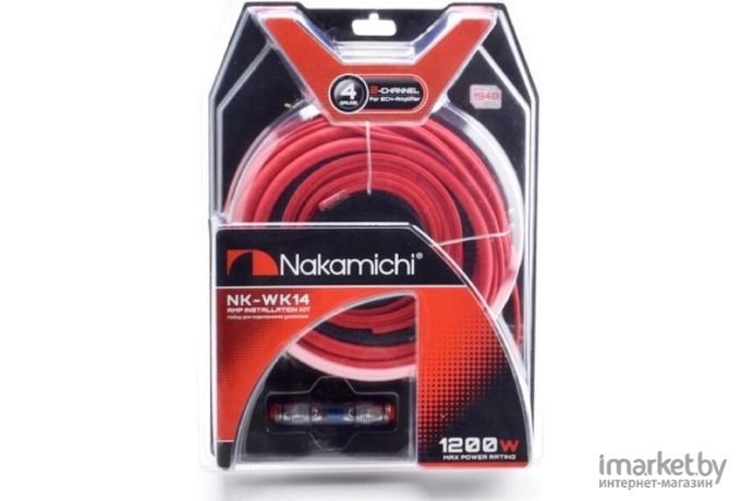 Комплект проводов для автоакустики Nakamichi NK-WK14