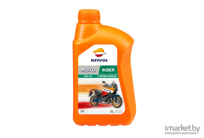 Моторное масло Repsol Moto Rider 4T 20W50 1л [RP165Q51]