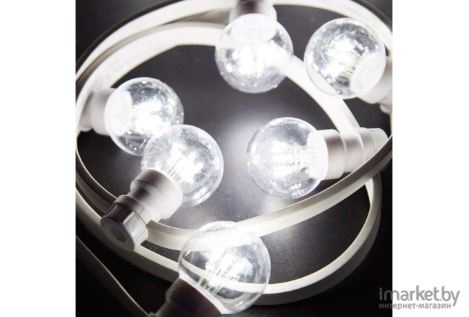 Новогодняя гирлянда Neon-night LED Galaxy Bulb String 10 м белый провод белый [331-305]