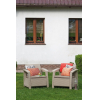 Комплект садовой мебели Keter Corfu II Duo песочный [227643]