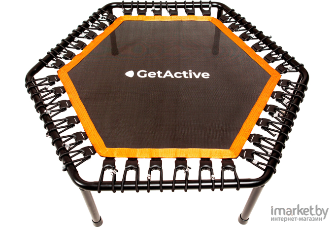 Батут для фитнеса GetActive Jump 48 - 121 см черный