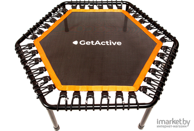 Батут для фитнеса GetActive Jump 48 - 121 см черный