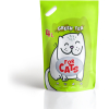 Пеленка, туалет для животных For cats силикагелевый с ароматом зеленого чая 4 л