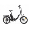 Электровелосипед Volteco Flex черный/серый