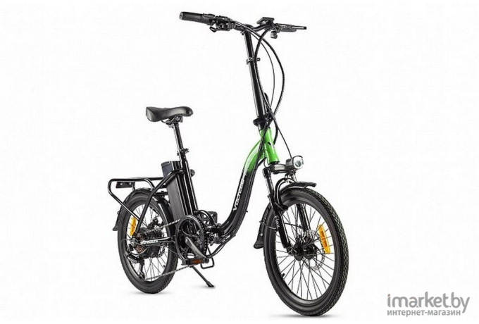 Электровелосипед Volteco Flex черный/серый