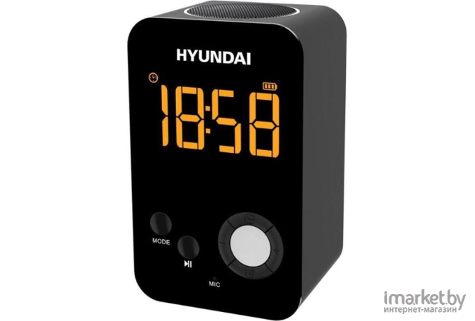 Электронные и радиочасы Hyundai H-RCL300 черный