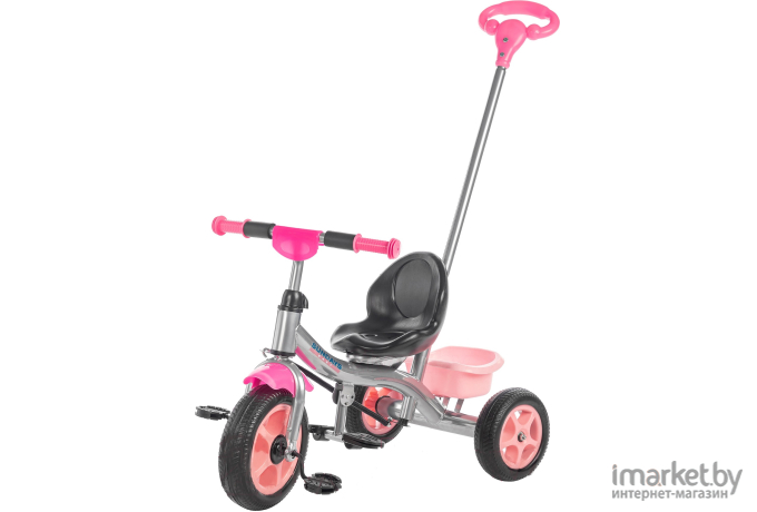 Велосипед детский с ручкой Sundays SJ-9701 розовый