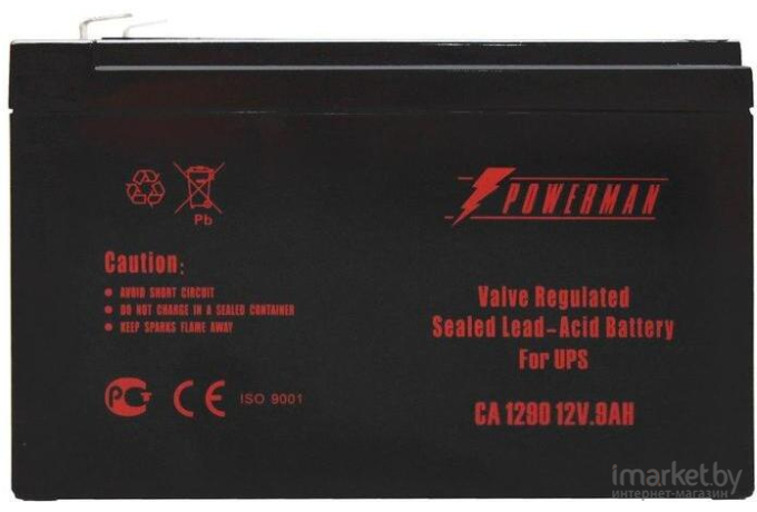 Аккумулятор для ИБП Powerman CA1290  12V/9AH