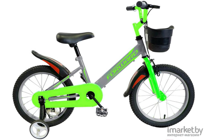 Велосипед детский Forward Nitro 18 2020 серый [RBKW0LNH1009]