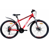 Велосипед AIST Quest Disc 26 рама 18 дюймов 2020 красный/черный