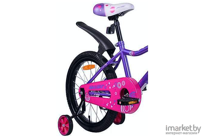 Велосипед детский AIST Wiki 18 2020 фиолетовый