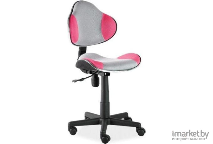 Офисное кресло Signal Q-G2 розово\серое