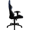 Офисное кресло AeroCool AC100 AIR черный/синий