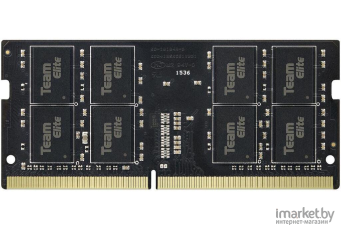 Оперативная память Team Elite 16GB DDR4 SODIMM PC4-21300 [TED416G2666C19-S01]