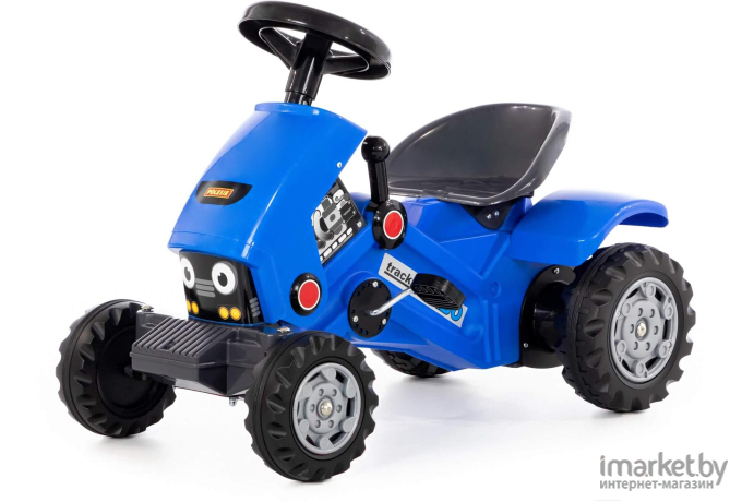 Каталка Полесье Трактор с педалями Turbo-2 синий [84644]