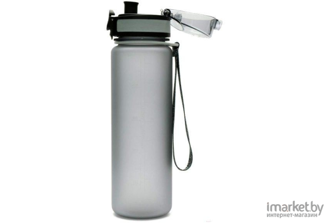Бутылка для воды Uzspace Colorful Frosted 3026 серый