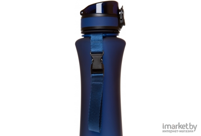 Бутылка для воды Uzspace One Touch Matte 6008 синий