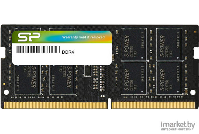 Оперативная память Silicon-Power SO-DIMM DDR4 8GB 2400MHz [SP008GBSFU240B02]
