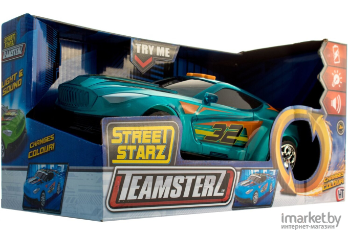 Машинка Teamsterz Спорткар Street Starz свет/звук/меняет цвет [1416878]