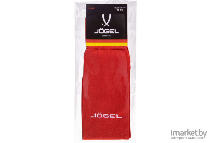 Гольфы футбольные Jogel JA-002 28-31 красный/белый