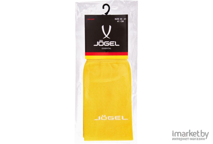 Гольфы футбольные Jogel JA-002 35-37 желтый/белый