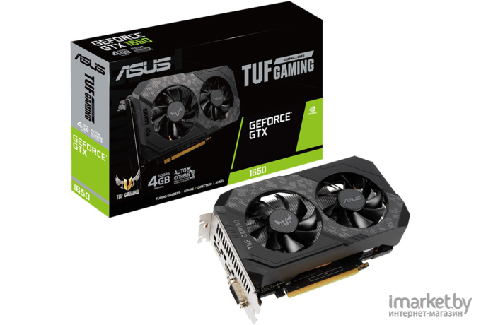 Видеокарта ASUS NVIDIA GeForce GTX1650  4Gb GDDR6 [TUF-GTX1650-O4GD6-P-GAMING]