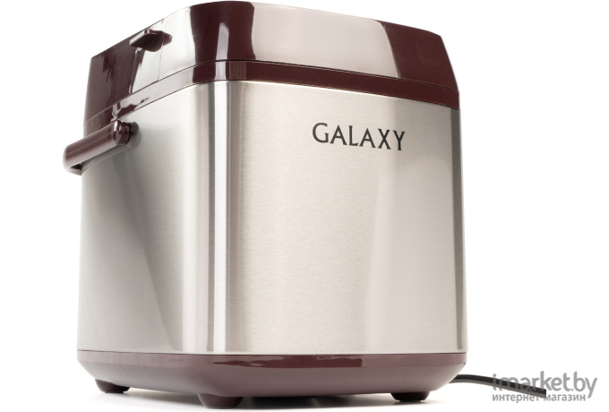 Хлебопечка Galaxy GL2700 серебро/коричневый