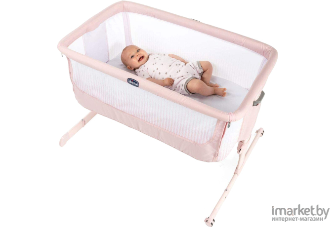 Детская кроватка Chicco Next2me Air Paradise Pink 340728548 [00079620650000]