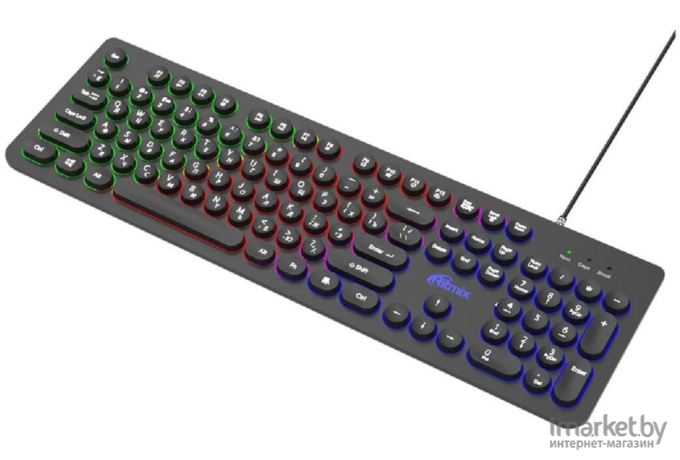 Клавиатура Ritmix RKB-215BL черный