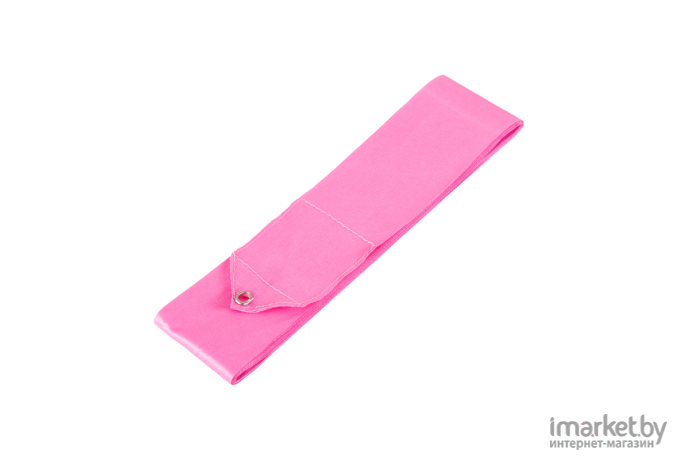 Лента для гимнастики Amely AGR-201 6м с палочкой 56 см розовый