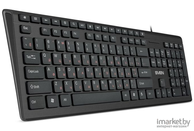 Клавиатура SVEN KB-S307M черный