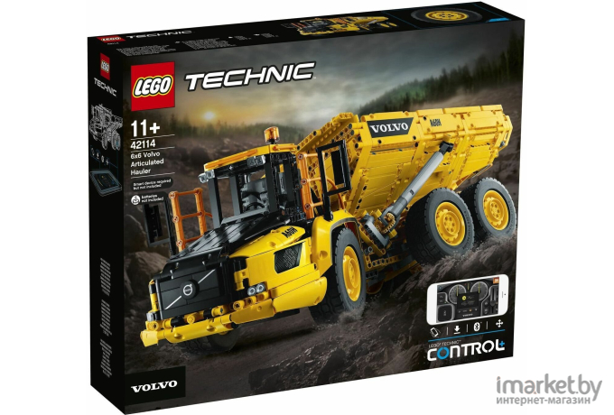 Конструктор LEGO TECHNIC Самосвал Volvo [42114]