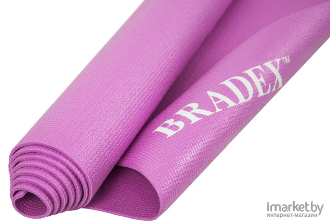 Коврик для йоги и фитнеса Bradex SF 0401 розовый